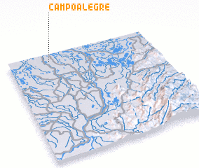 3d view of Campo Alegre