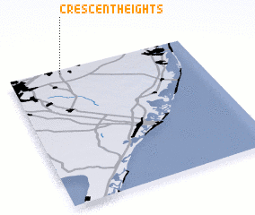 3d view of Crescent Heights