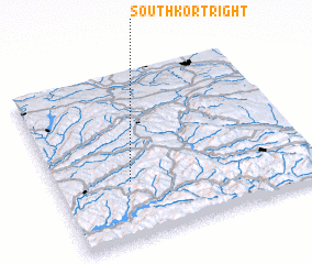 3d view of South Kortright