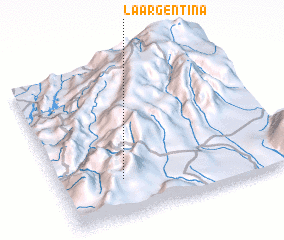 3d view of La Argentina