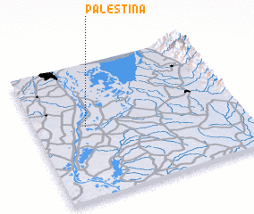 3d view of Palestina