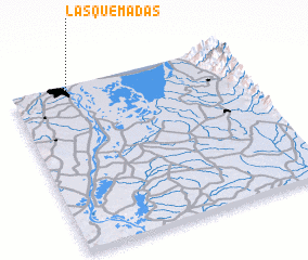 3d view of Las Quemadas