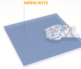 3d view of Nan Palmiste