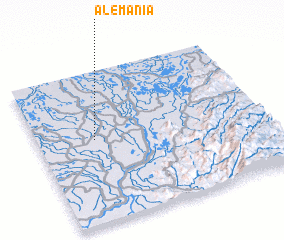 3d view of Alemania