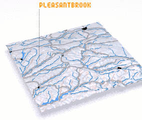 3d view of Pleasant Brook