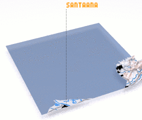 3d view of Santa Ana