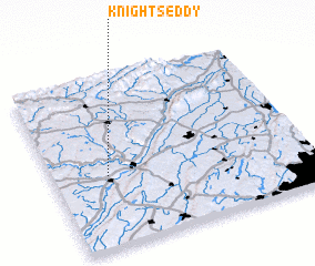 3d view of Knights Eddy