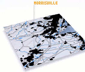 3d view of Morrisville