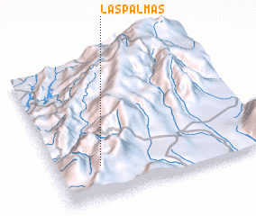 3d view of Las Palmas