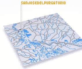 3d view of San José del Purgatorio