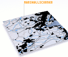 3d view of Marshalls Corner