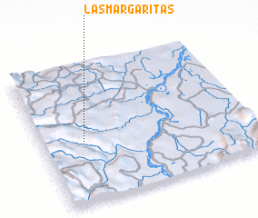 3d view of Las Margaritas