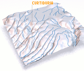 3d view of Curtiduría