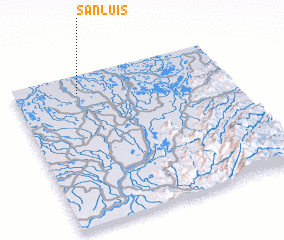 3d view of San Luis