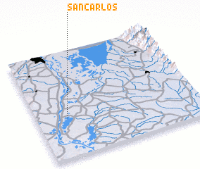 3d view of San Carlos