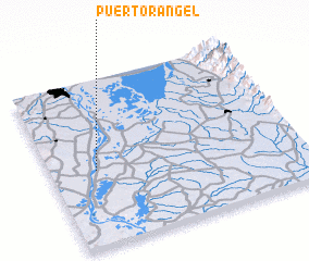 3d view of Puerto Rangel