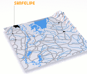 3d view of San Felipe