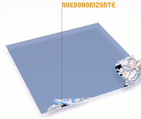 3d view of Nuevo Horizonte