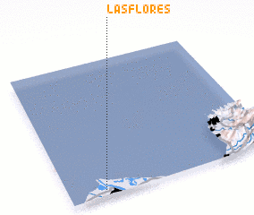 3d view of Las Flores