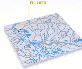 3d view of El Llano