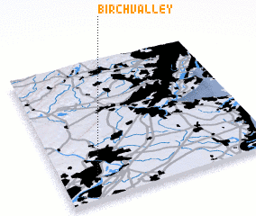 3d view of Birch Valley