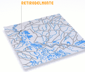 3d view of Retiro del Monte