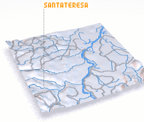 3d view of Santa Teresa