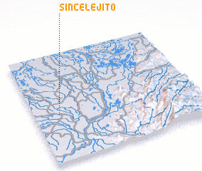 3d view of Sincelejito