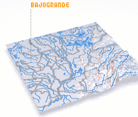 3d view of Bajo Grande