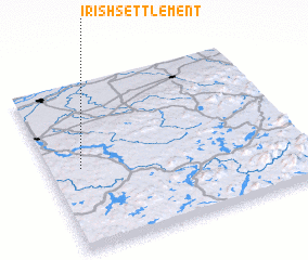 3d view of Irish Settlement