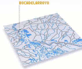 3d view of Boca del Arroyo