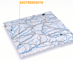 3d view of East Meredith