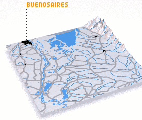 3d view of Buenos Aires