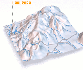 3d view of La Aurora