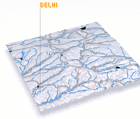 3d view of Delhi