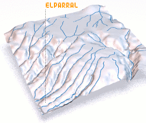 3d view of El Parral