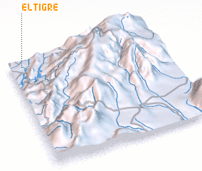 3d view of El Tigre