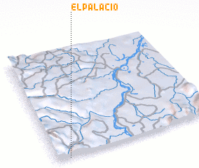 3d view of El Palacio