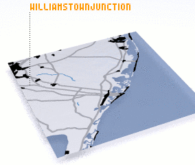 3d view of Williamstown Junction