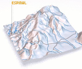 3d view of Espinal