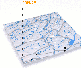 3d view of Norway