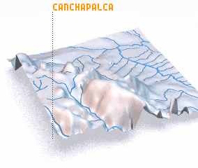 3d view of Canchapalca