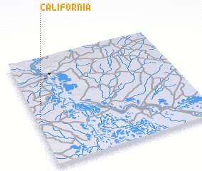 3d view of California