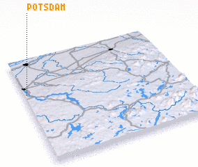 3d view of Potsdam