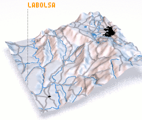 3d view of La Bolsa