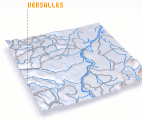 3d view of Versalles