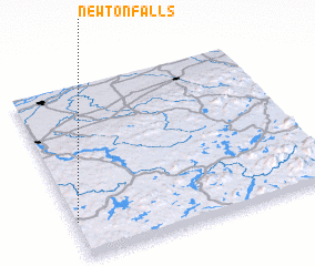 3d view of Newton Falls