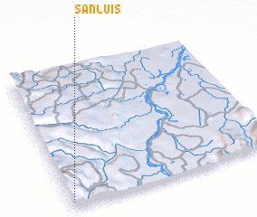 3d view of San Luis