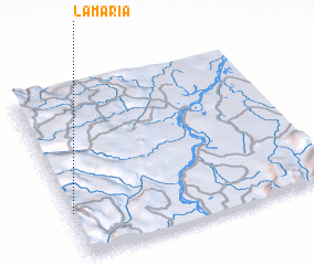 3d view of La María