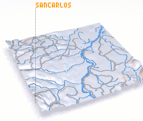 3d view of San Carlos